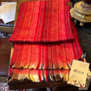 Pokoloko Red Striped Women's Scarf
